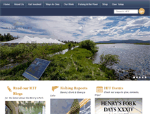 Tablet Screenshot of henrysfork.org